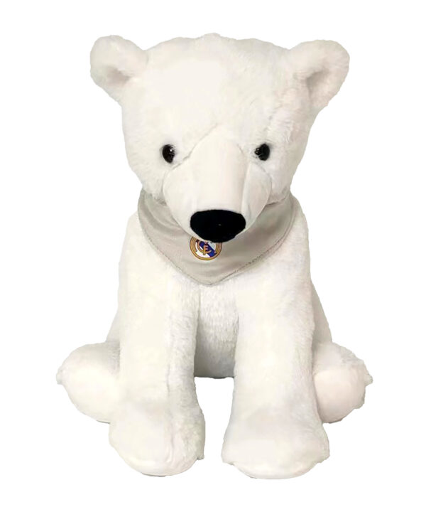 REAL MADRID  PELUCHE OSO POLAR 30CM