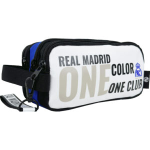REAL MADRID  PORTATODO TRIPLE CON 3 CUERPOS ONE COLOR ONE CLUB