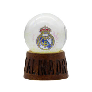 REAL MADRID BOLA DE NIEVE PEQUEÑA ESCUDO