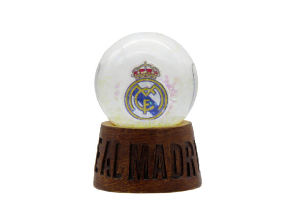 REAL MADRID BOLA DE NIEVE PEQUEÑA ESCUDO