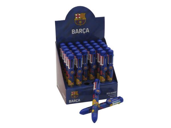 FCBARCELONA BOLÍGRAFO 8 COLORES