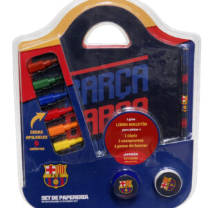 FCBARCELONA SET DE PAPELERÍA LIBRO MALETÍN