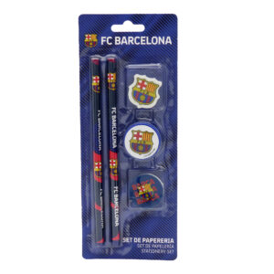 FCBARCELONA SET 5 PIEZAS DE PAPELERÍA