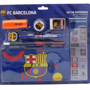 FCBARCELONA SET DE PAPELERÍA CON PEGATINAS