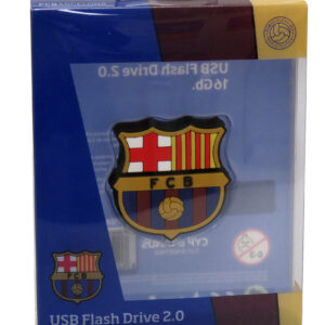FCBARCELONA PENDRIVE RUBBER16GB  ESCUDO