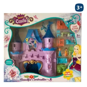 CASTILLO FIGURAS Y MOBILIARIO FUNCIÓN PRUEBAME - FUNCIONA CON PILAS AG13 INCLUIDAS - CAJA VENTANA 37X32 CM