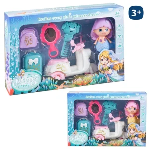 FIGURA SIRENA MOTO Y ACCESORIOS PVC 2/C CAJA VENTANA 25X17