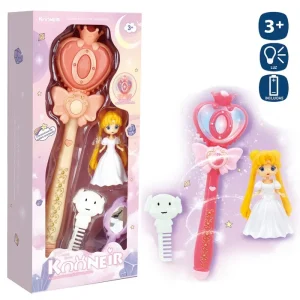 FIGURA PRINCESA VARITA CON LUZ 2/C