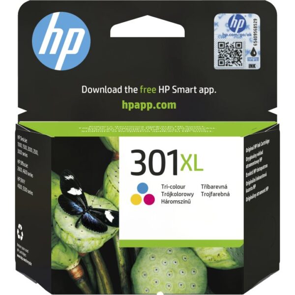 HP 301XL Color Cartucho de Tinta Original - CH564EE