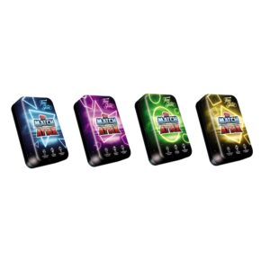 La Mega Lata incluye 44 cartas normales y 4 cartas raras. Hay 4 modelos de lata para coleccionar.