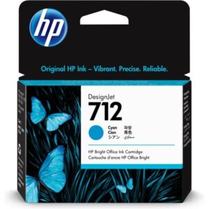 HP 712 Cyan Cartucho de Tinta Original - 3ED67A