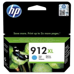 HP 912XL Cyan Cartucho de Tinta Original - 3YL81AE