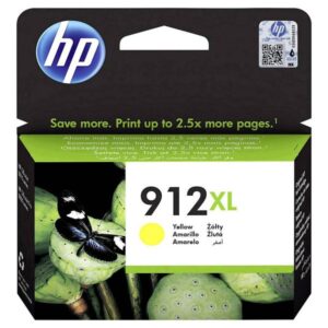 HP 912XL Amarillo Cartucho de Tinta Original - 3YL83AE