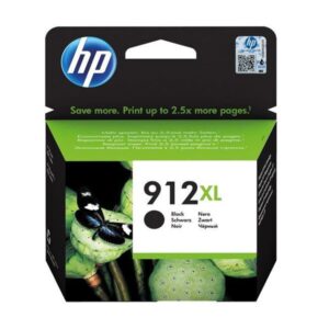 HP 912XL Negro Cartucho de Tinta Original - 3YL84AE