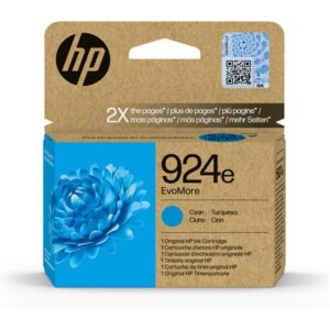 HP 924e EvoMore Cyan Cartucho de Tinta Original - 4K0U7NE