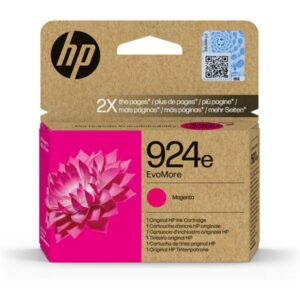 HP 924e EvoMore Magenta Cartucho de Tinta Original - 4K0U8NE