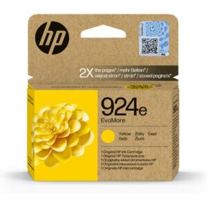 HP 924e EvoMore Amarillo Cartucho de Tinta Original - 4K0U9NE