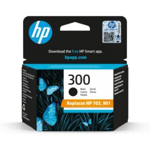 HP 300 / 901 / 703 Negro Cartucho de Tinta Original - CC640EE / CC653AE / CD887AL