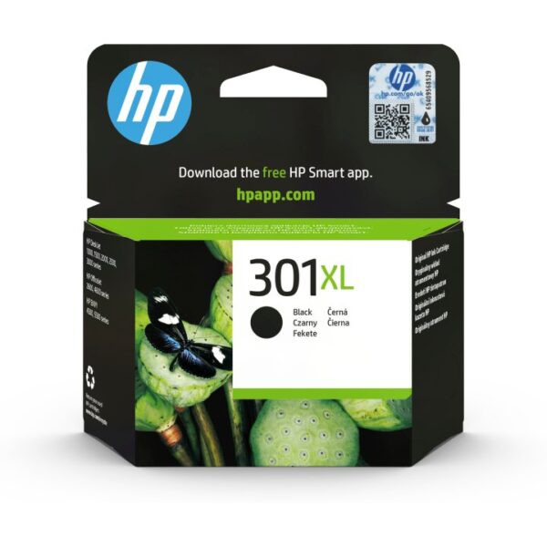 HP 301XL Negro Cartucho de Tinta Original - CH563EE
