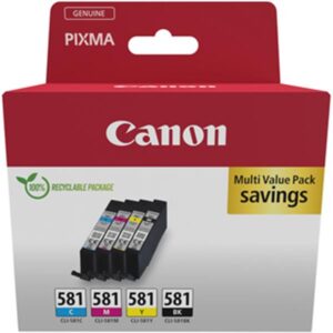 CARTUCHO CANON CLI-581 MULTIPACK 2103C007