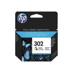 HP 302 Color Cartucho de Tinta Original - F6U65AE