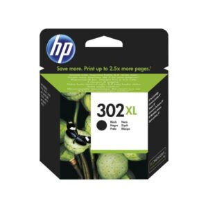 HP 302XL Negro Cartucho de Tinta Original - F6U68AE