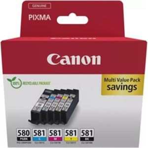 CARTUCHO CANON PGI-580 / CLI-581 MULTIPACK 2078C007
