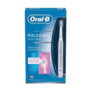 Cepillo dental eléctrico ORAL-B PULSONIC 1000 SLIM EXTRA SENSITIVE 2 Modos Bateria recarg Temporiz.