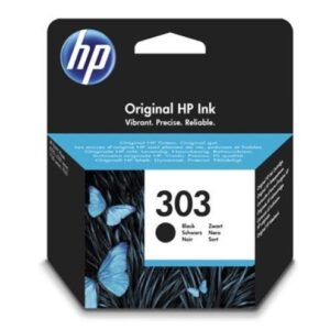 HP 303 Negro Cartucho de Tinta Original - T6N02AE