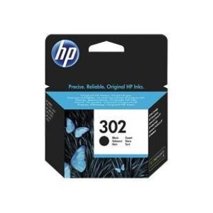 HP 302 Negro Cartucho de Tinta Original - F6U66AE