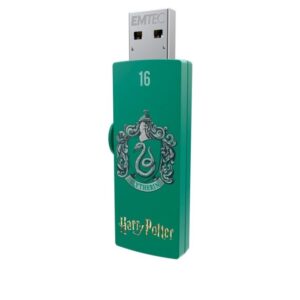 Usb 16gb M730 Usb 2.0 Harry Potter Slytherin Emtec
