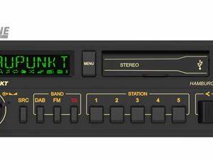 Autorradio multimedia Youngtimer BLAUPUNKT Hamburg SQM 23 DAB