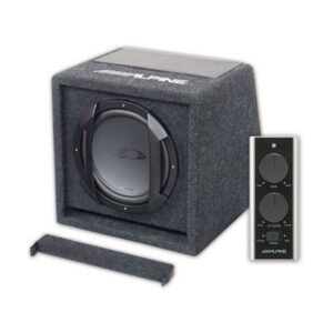 Subwoofer 8" con Caja ALPINE SWE-815, 20 cm, 300W