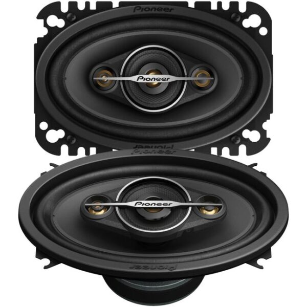 Altavoces Coaxiales PIONEER TS-A4671F 4 vías, 4"x6", 30W RMS