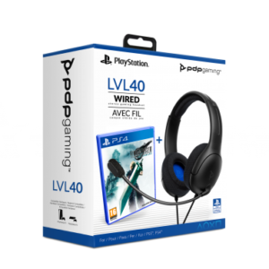 LVL40 Wired Negro Auricular Gaming Licenciado + FFVII PS4