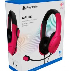 Airlite Wired Cosmic Red Auricular Gaming Licenciado -PS5