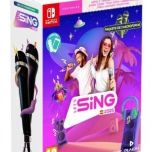 Lets Sing 2025 S.V. + 2 Micros SWITCH