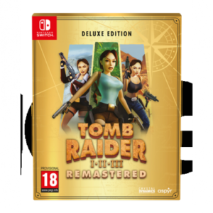 Tomb Raider I-III: Remastered Starring Lara Croft Deluxe - Import PAL