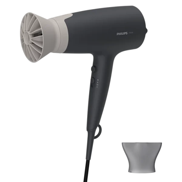 Secador de Pelo PHILIPS BHD351/10 Tecnología de Iones, 6 posiciones 2.100W Negro