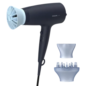 secador de pelo BHD360 PHILIPS Tecnología de IONES 6 Posiciones temp. 3 Accesorios, 2100W