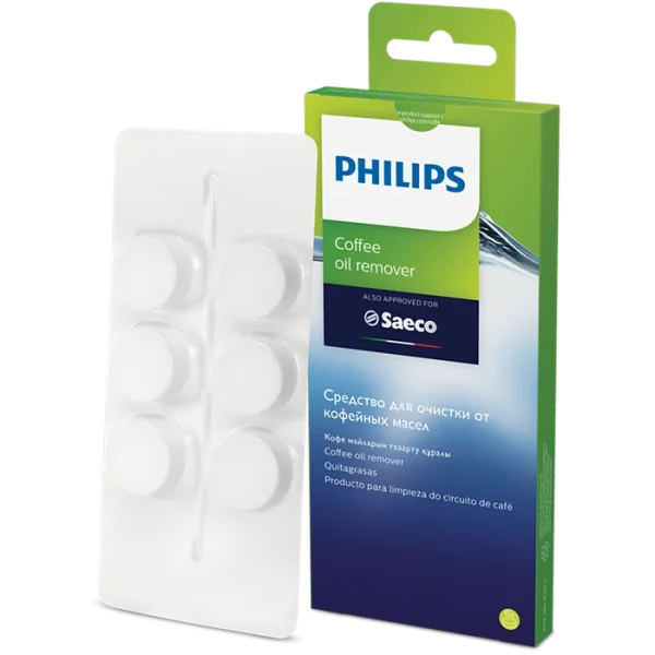 Pastillas Quitagrasas PHILIPS CA6704/10 Para Cafeteras, 6 Unidades