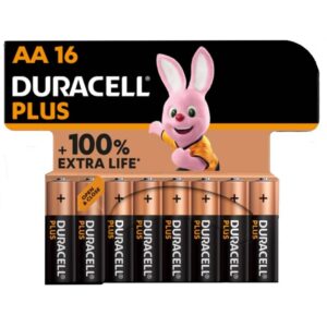 DURACELL PLUS POWER 100 PILA ALCALINA AA LR6 BLISTER*16