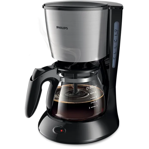 Cafetera PHILIPS HD7435/20 Color Plata y Negro, De Filtro New Daily