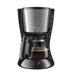 Cafetera PHILIPS HD7462/20 Color Negro y Metal, De filtro Daily