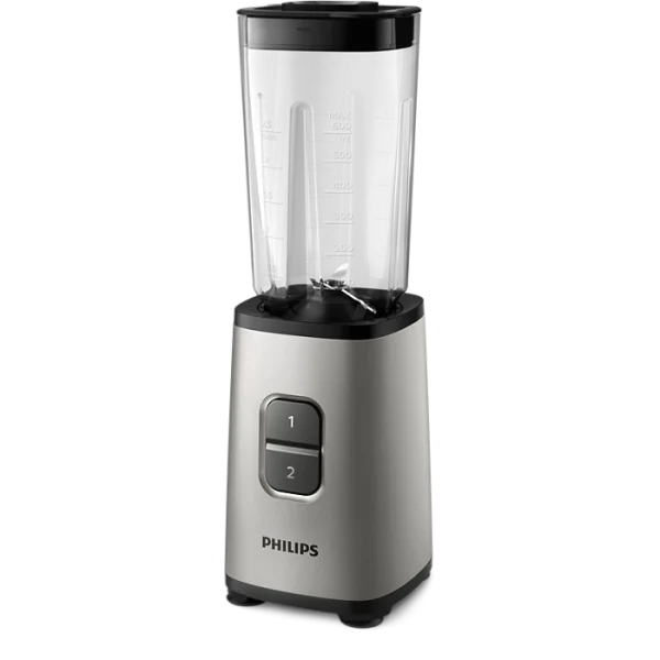Batidora Multifunción PHILIPS HR2604/80 350W 0,6L Cuchillas desmontables 2 Velocidades Vaso portátil