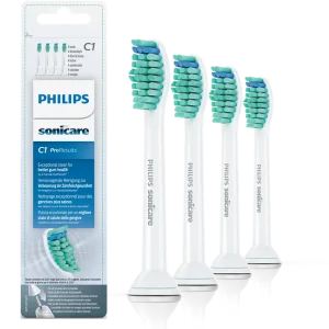 Cabezales de Recambio PHILIPS HX6014/07 Pack 4 Recambios SoniCare Blanco