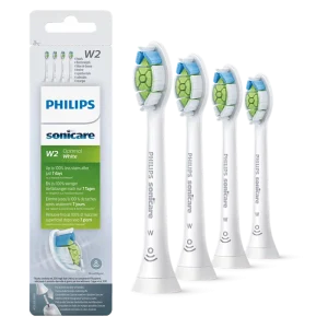 Cabezal de recambio PHILIPS HX6064/10 Pack de 4 cabezales SoniCare W2