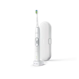 Cepillo de dientes eléc. PHILIPS ProteClean 6100 HX6877/28 3modos+ 3velocidades blanco+2cabezales