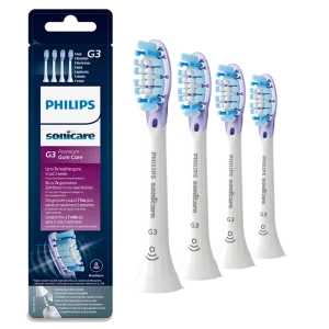 Cabezales de Recambio PHILIPS HX9054/17 Pack 4 uds SoniCare Blanco