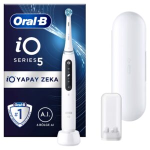 Cepillo de dientes ORAL-B IO5 WH 5 Modos de cepillado Bluetooth 14 días uso caga completa
